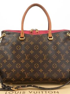 Louis Vuitton Pallas Monogram Cerise